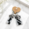 Highland Cow Friendship Key Chains