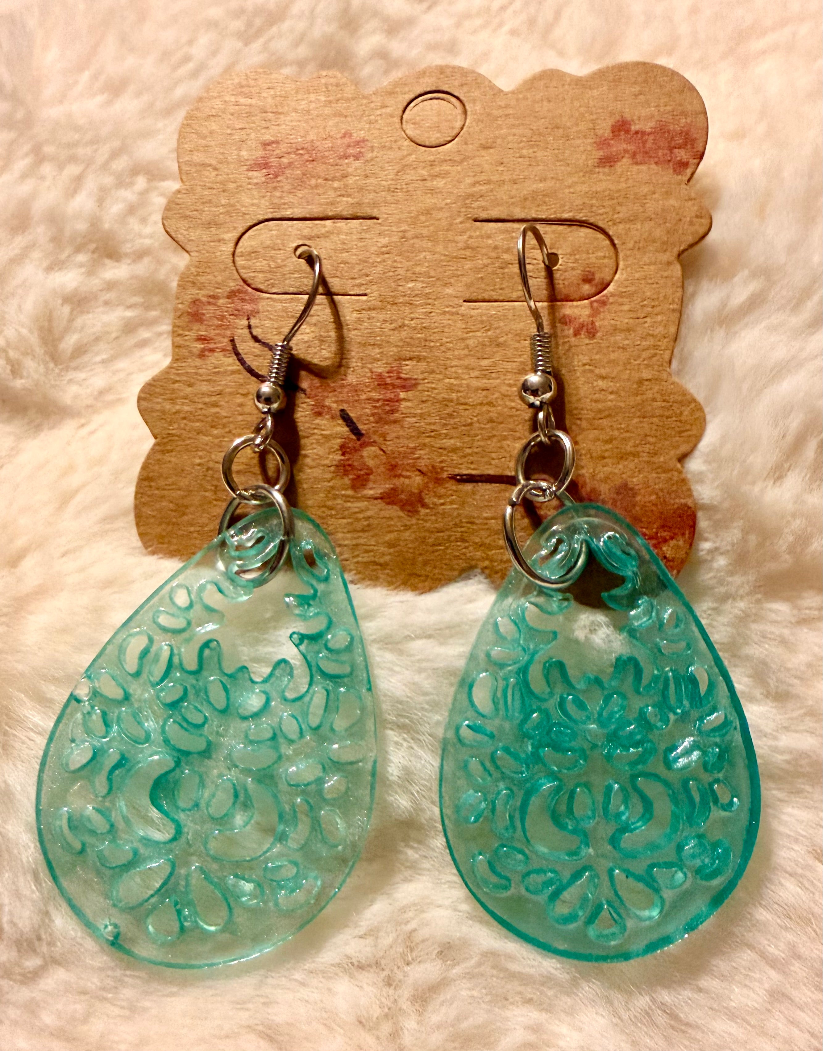 Teal Lace
