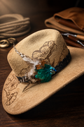 Cowboy Hat Band Clip On