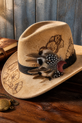 Cowboy Hat Band Clip On